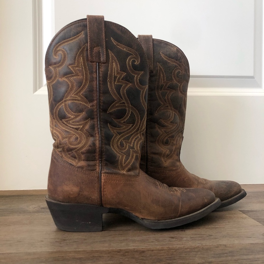 Leather Cowboy Boots